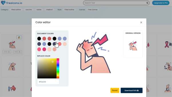 Advance color editor 