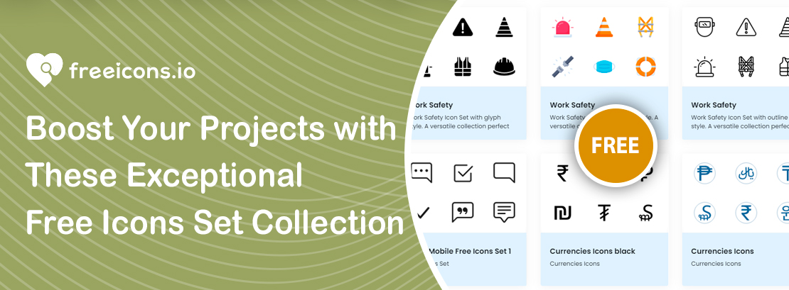Boost Your Projects with These Exceptional Free Icons Set Collection