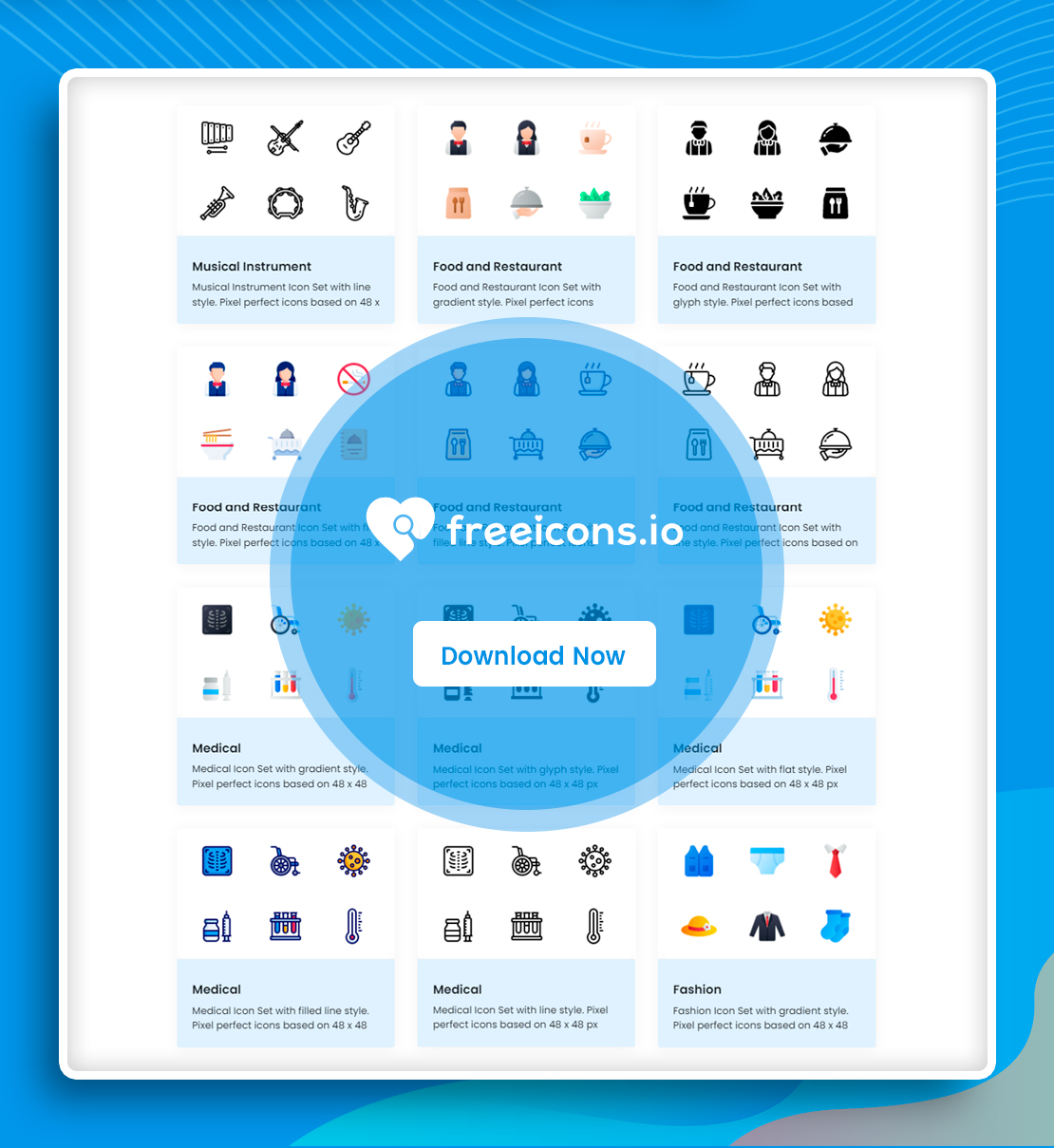 Download Stunning Icons Free from FREEICONS